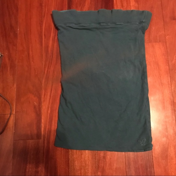 Reversible Turquoise American eagle tube top - Picture 2 of 6